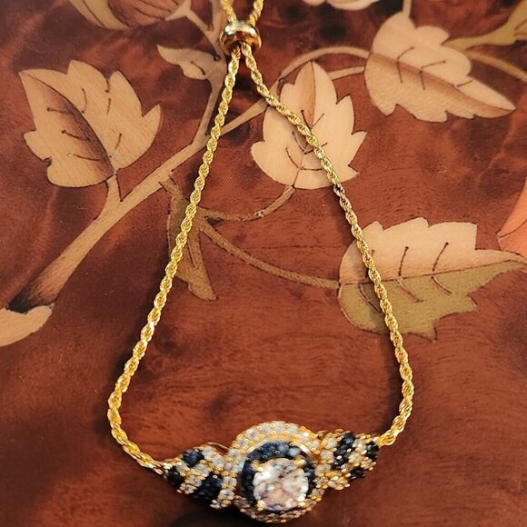 Bella Luce Sapphire Diamond Simulant Yellow Bracelet - Picture 5 of 8